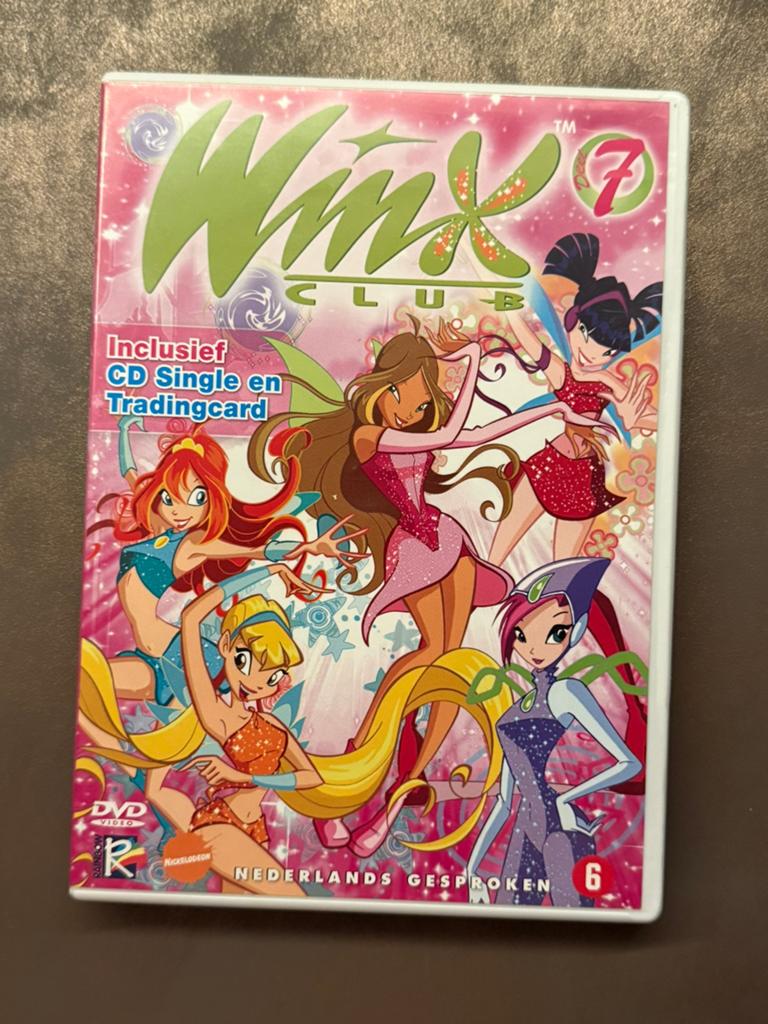 Winx Club DVD - Seizoen 7 met CD Single, Gebruikt, Overige genres, Ophalen of Verzenden, Vanaf 6 jaar