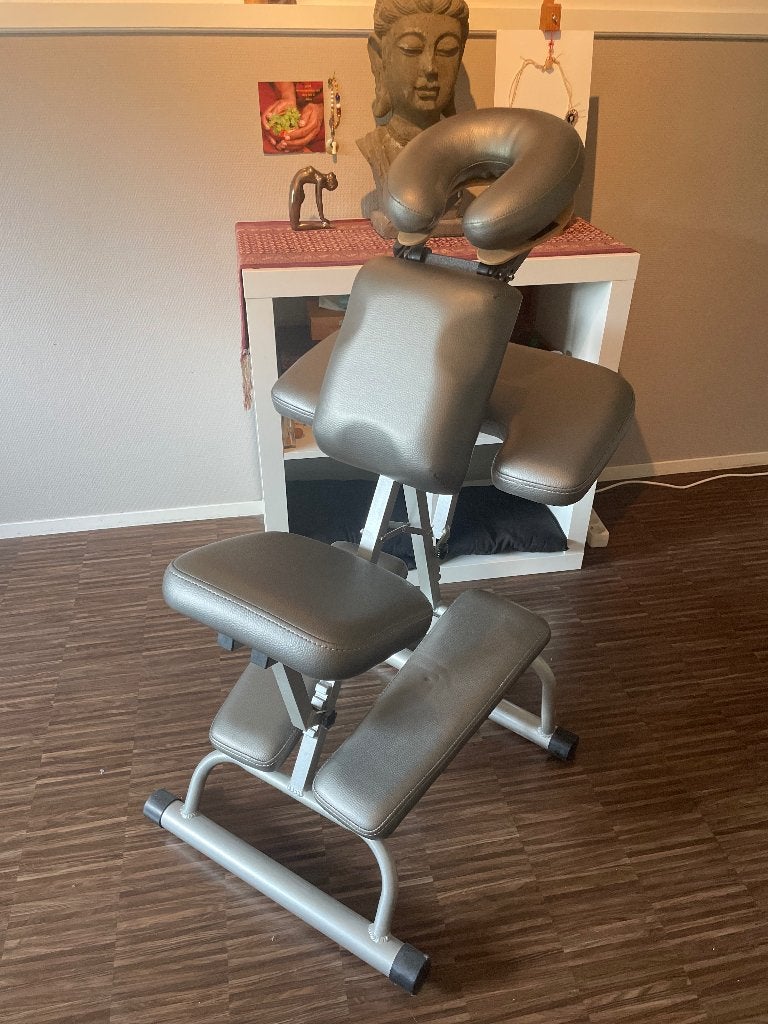 Professionele inklapbare massagestoel, Ophalen, Zo goed als nieuw, Massagestoel of Kussen