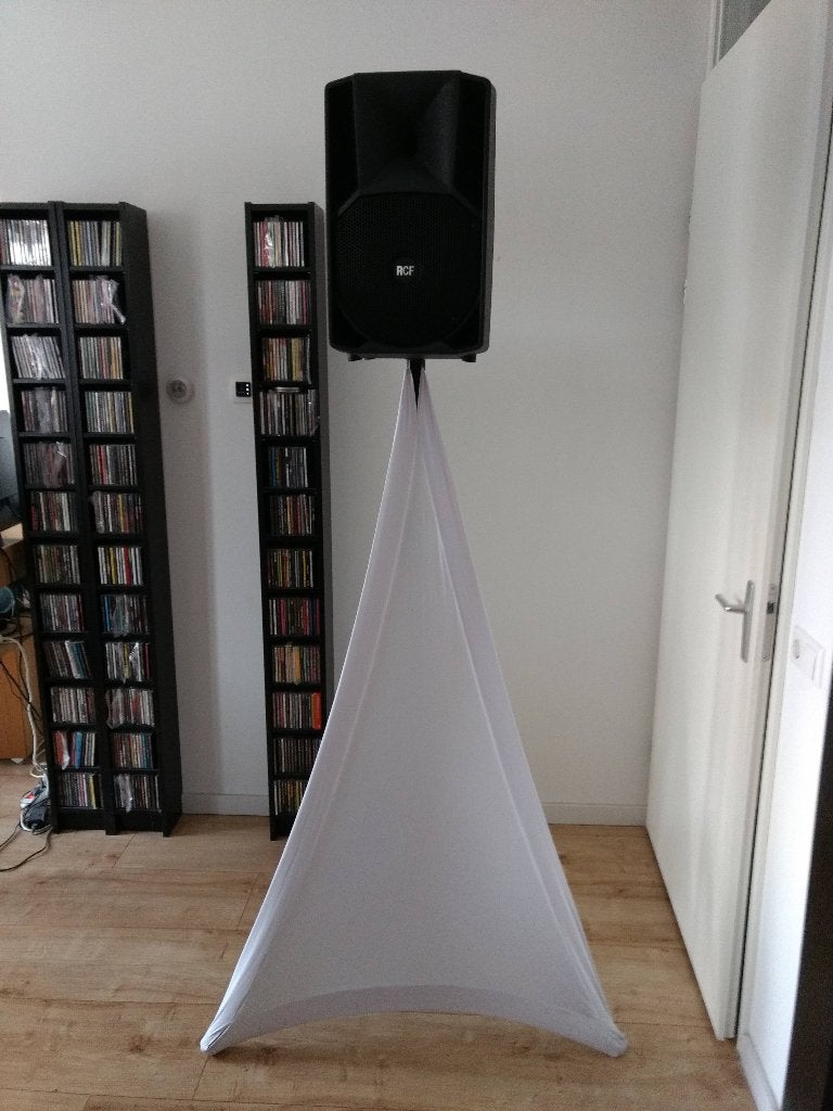 Scrim King statiefdoek speaker SS-SPK-W (enkelzijdig, nieuw), -, Speaker, -, Nieuw