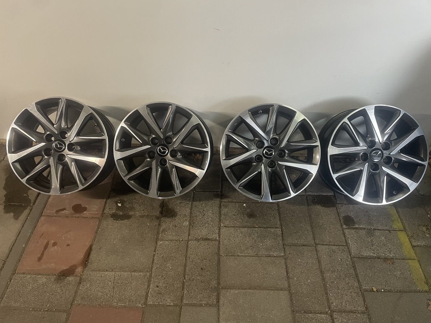 Originele 17 inch Mazda CX-5 Velgen (5x114.3 - ET45), Auto-onderdelen, Banden en Velgen, Gebruikt, Velg(en), -, -