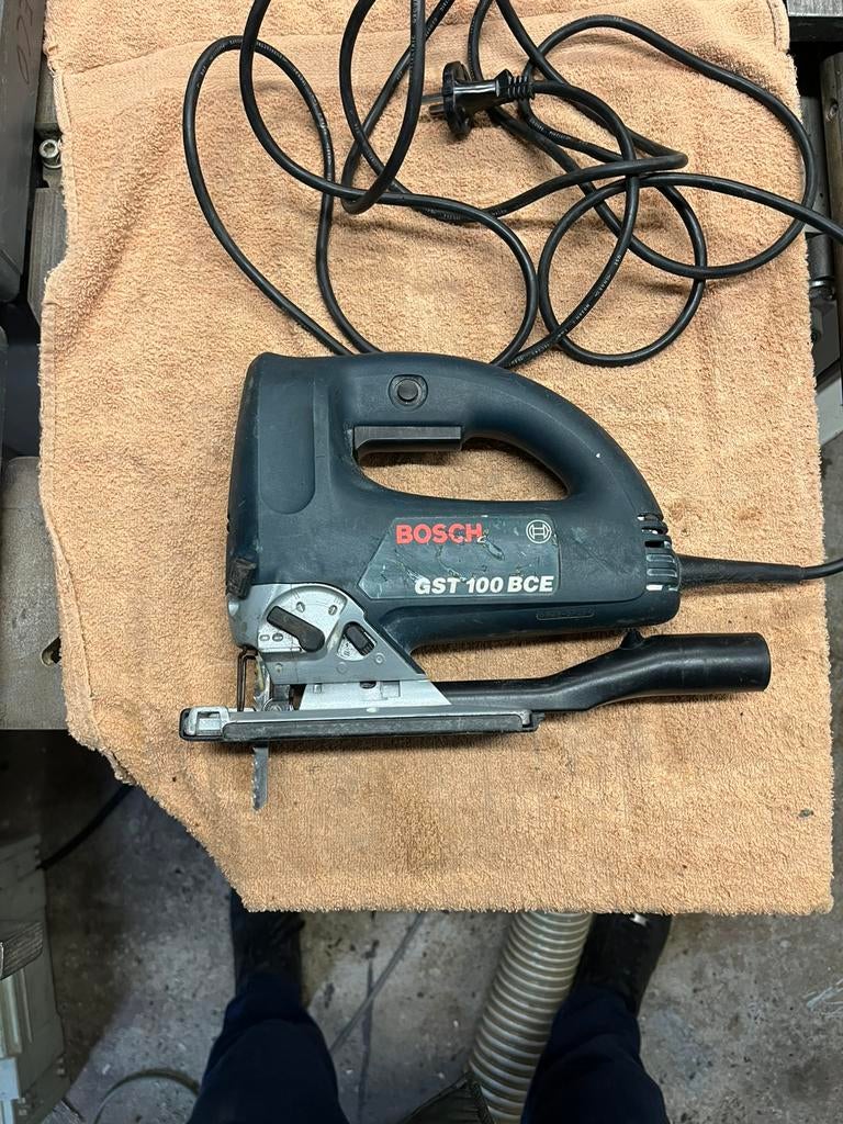 Bosch GST 100 BCE Professional decoupeerzaag, Gebruikt, Decoupeerzaag, Ophalen of Verzenden, 30 tot 70 mm
