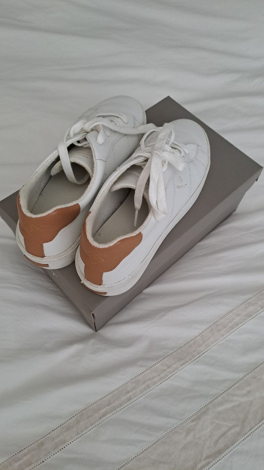 Gant sneakers, Wit, Ophalen of Verzenden, Gant, Sneakers of Gympen