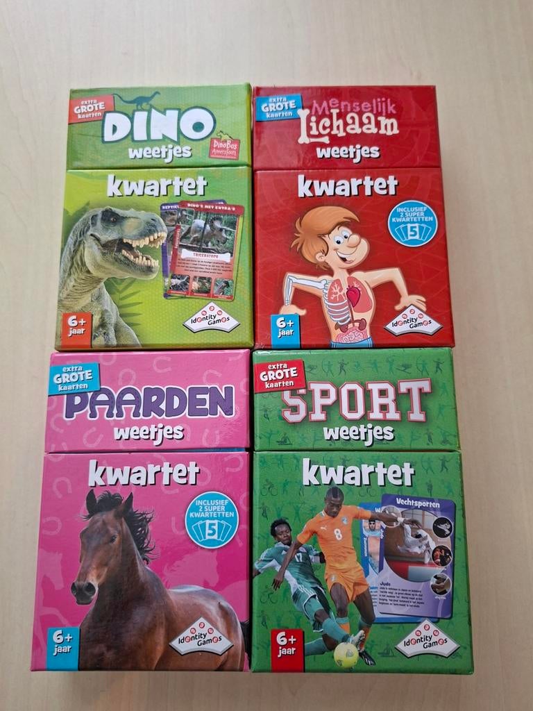 Kwartet diversen, Ophalen