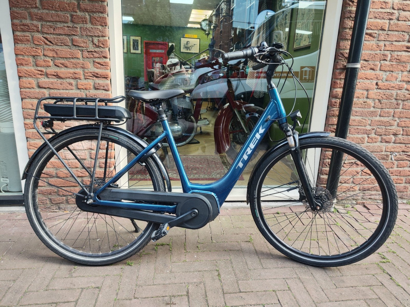 Elektrische Dames Trek District+ 2021 Bosch., 51 tot 55 cm, Ophalen, Overige merken