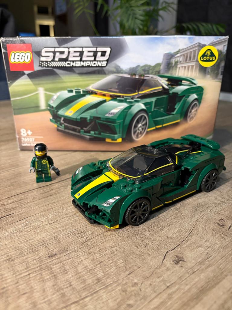 Lego Speed Champions Lotus Evija 76907, Lego, Zo goed als nieuw, Compleet, Complete set