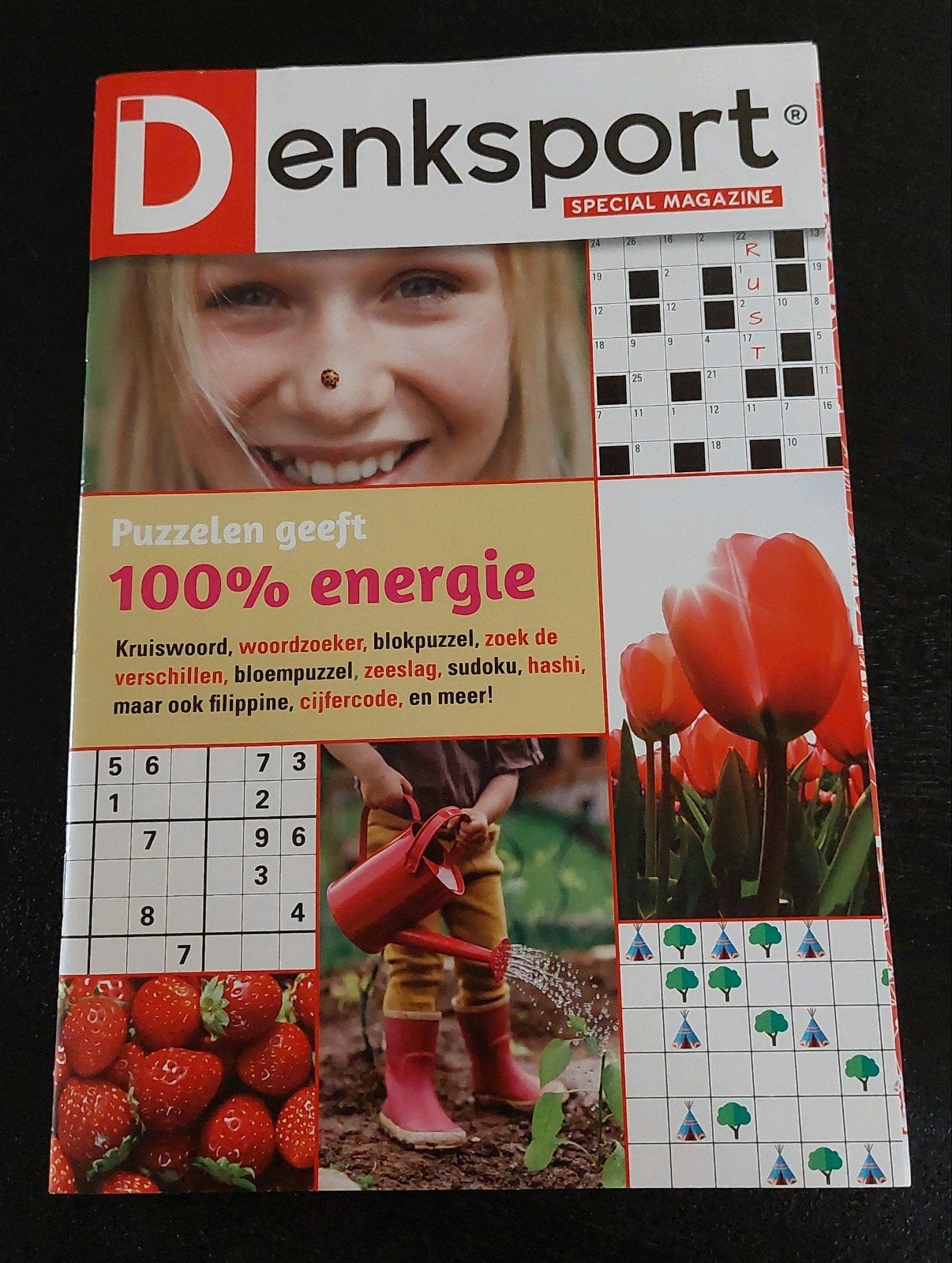 Denksport Puzzelboekje - ongebruikt, Ophalen of Verzenden, Minder dan 500 stukjes, Nieuw, Puzzelboek