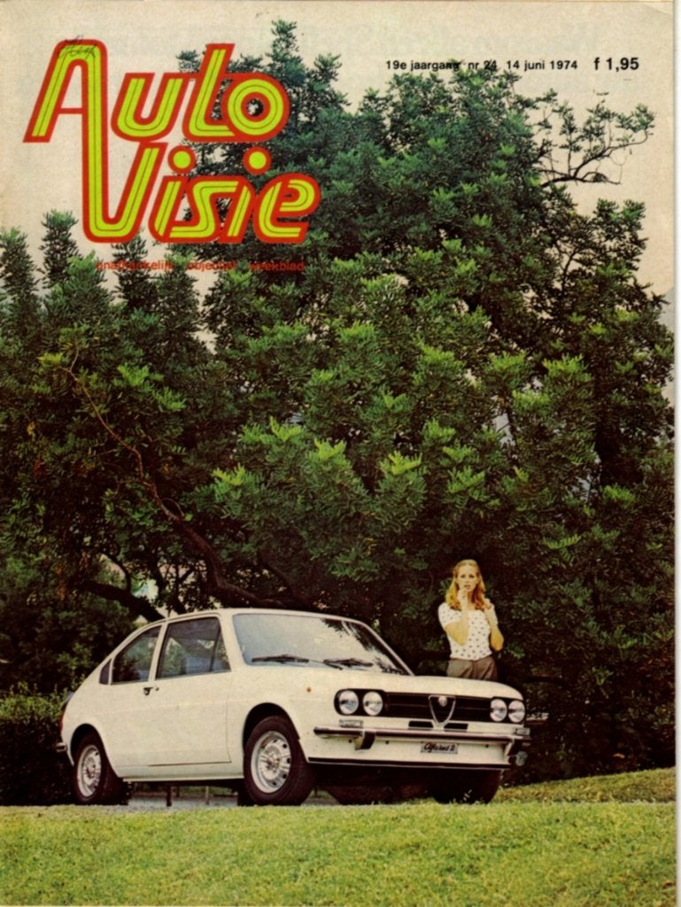 Autovisie test Alfasud TI Juni 1974, Ophalen of Verzenden, Gelezen, Overige merken