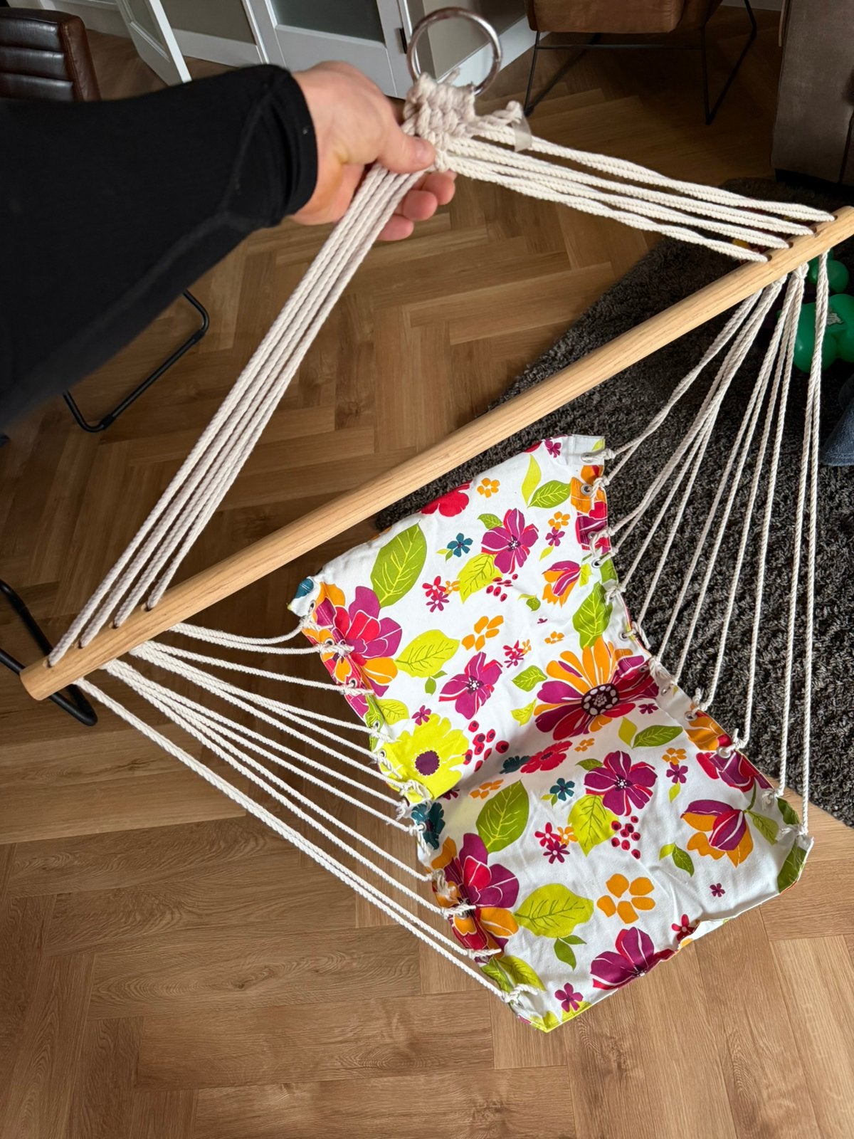 Hangstoel nieuw, Ophalen of Verzenden, Zo goed als nieuw