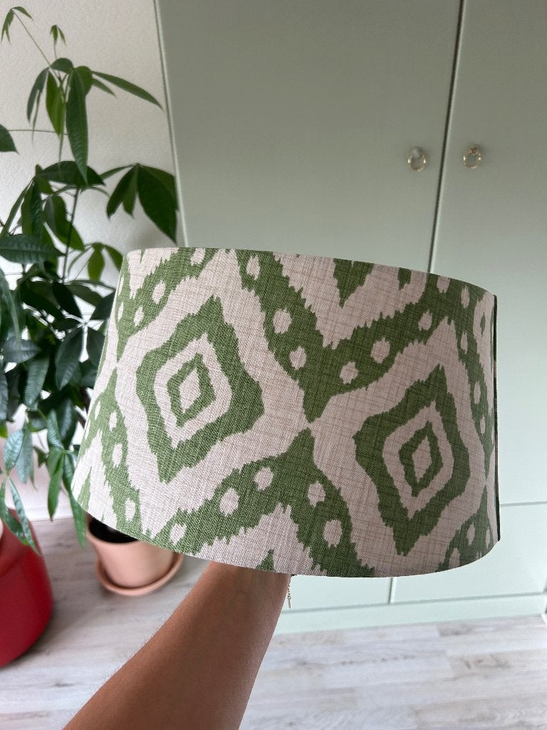 Lampenkap, Huis en Inrichting, Lampen | Lampenkappen, Ophalen, Tafellamp, Rond, Zo goed als nieuw