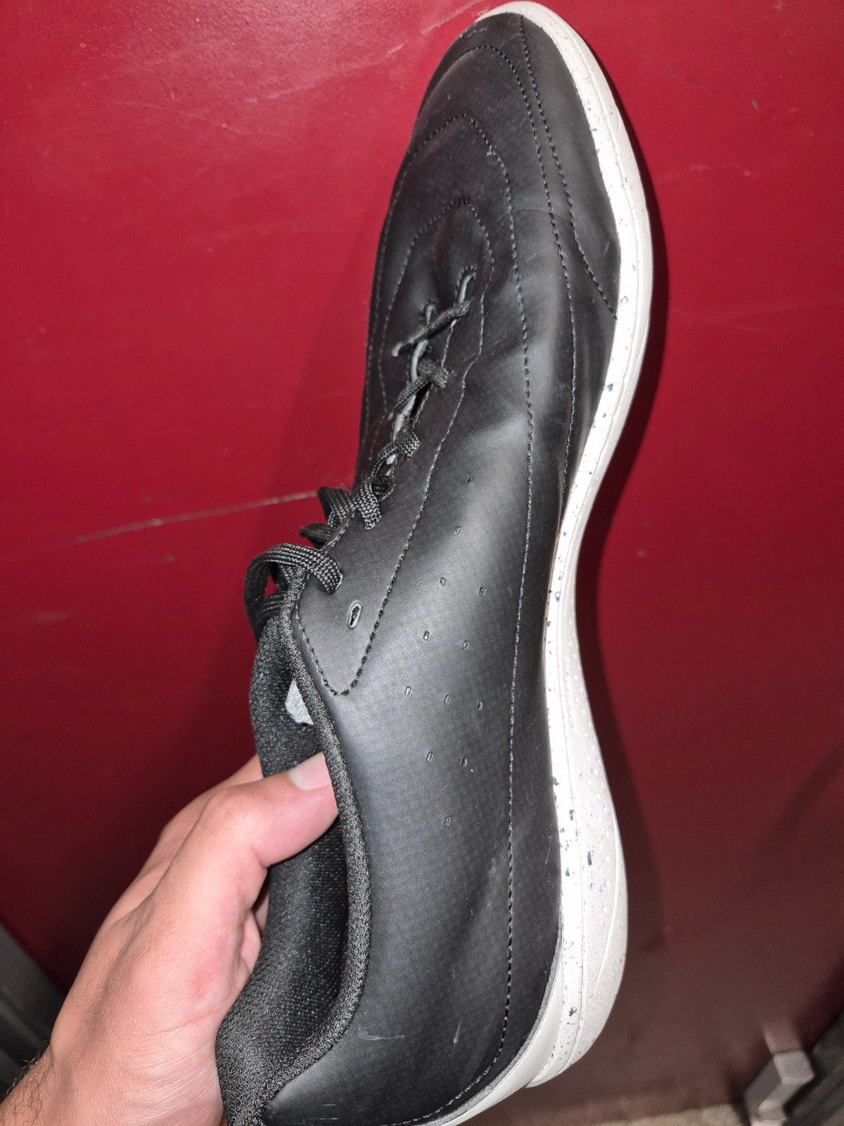 Zwarte zaalschoenen (voor bijv. Zaalvoetbal) maat 46, Kleding | Heren, Ophalen of Verzenden, Zwart, Sportschoenen