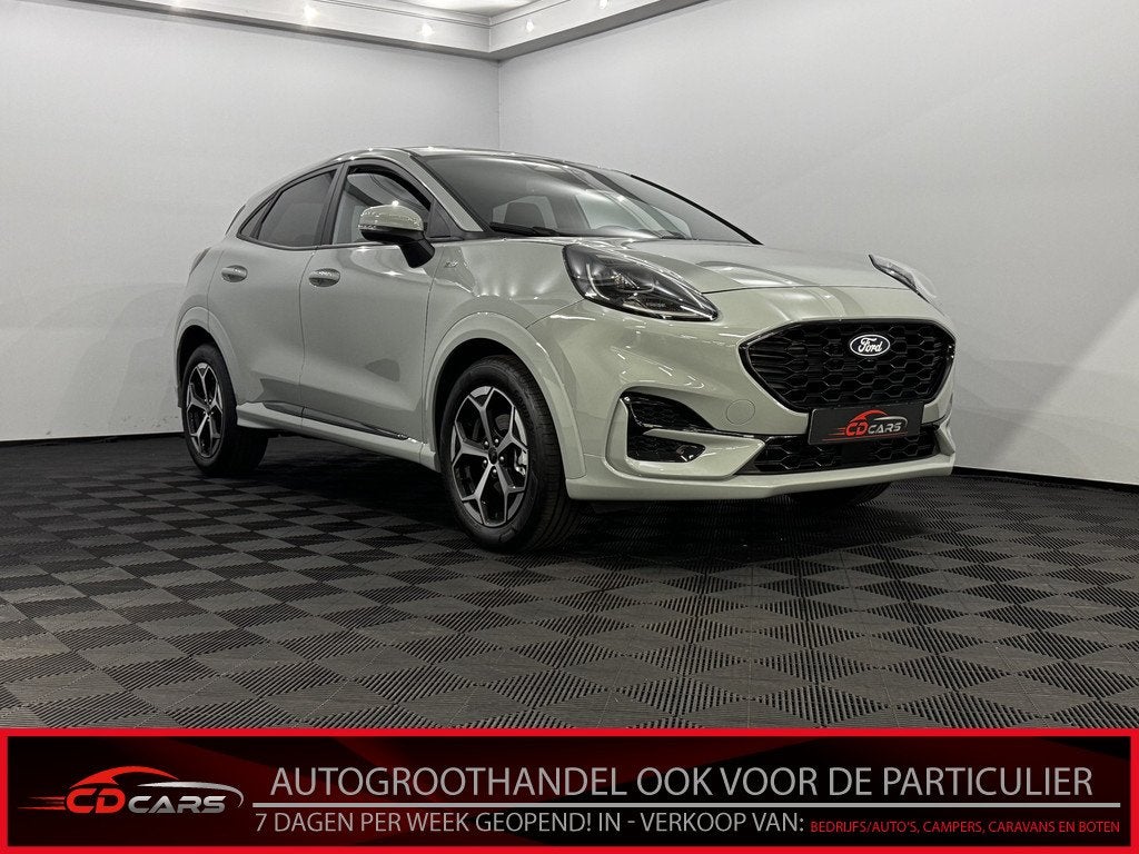 Ford Puma 1.0 EcoBoost Hybrid ST-Line Clima, Camera, Navi, W, Automatische klimaatregeling, Stof, Bedrijf, SUV of Terreinwagen