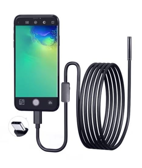 TYPE C 7.0mm Android USB Endoscoop Camera 2 m en 5 m, Ophalen of Verzenden, Nieuw, Overige typen, Overige merken