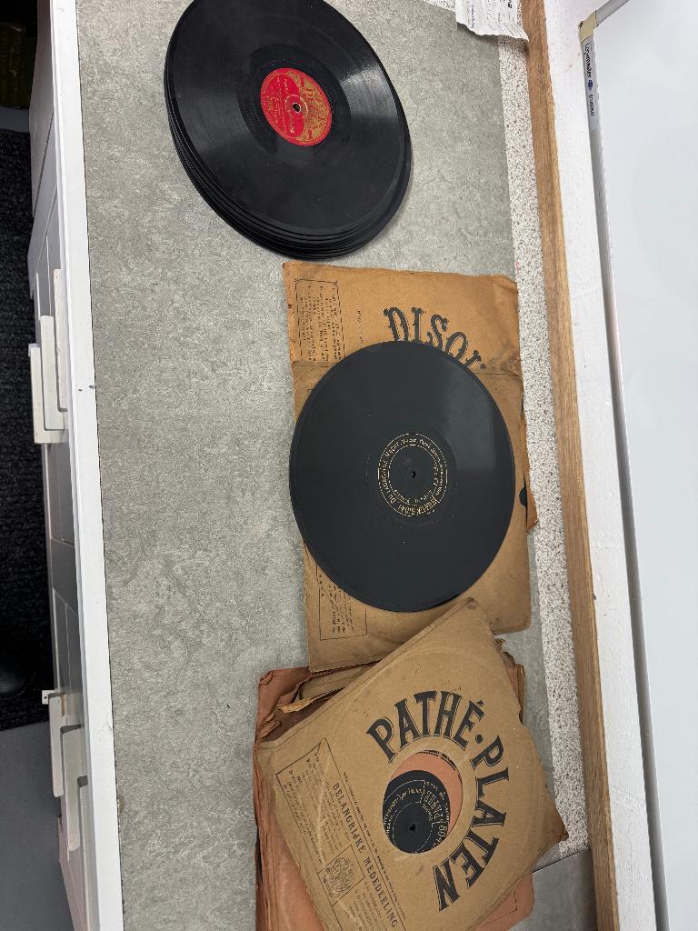 schellak 78 toeren platen, Ophalen, Gebruikt, Voor 1960, Overige formaten