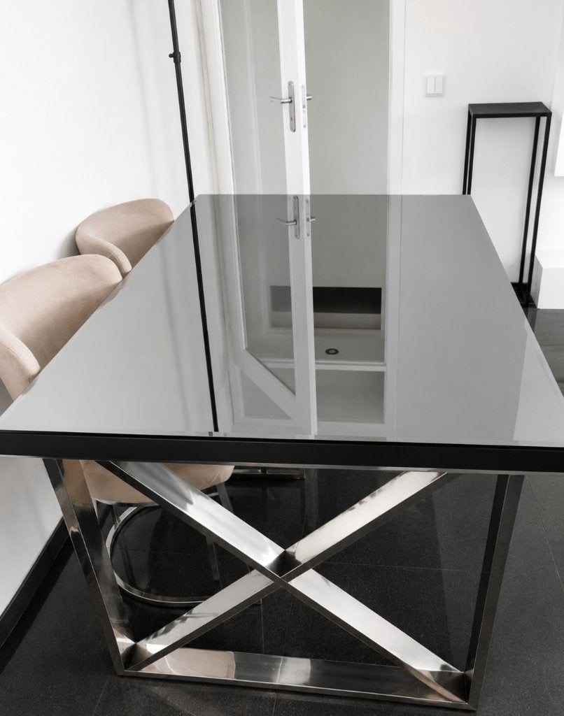 Eettafel, Ophalen, 50 tot 100 cm, Vier personen, Rechthoekig
