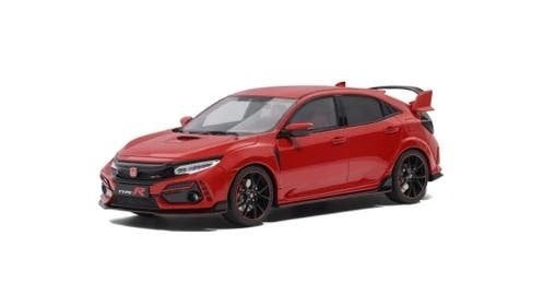 Honda Civic Type R GT FK8 Euro Red 2020 - 1:18 - OttOmobile, OttOMobile, Rue de L' Ecusson 2, 56120 Josselin France, Nieuw, Ophalen of Verzenden