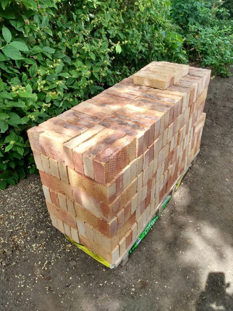 240 nieuwe appelbloesem stenen/klinkers – 21 x 10 x 5 cm, Ophalen, Nieuw, Overige typen