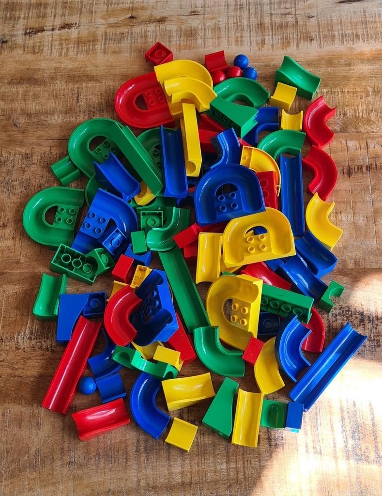 Hubbelino Duplo knikkerbaan, Ophalen, Gebruikt, Overige merken