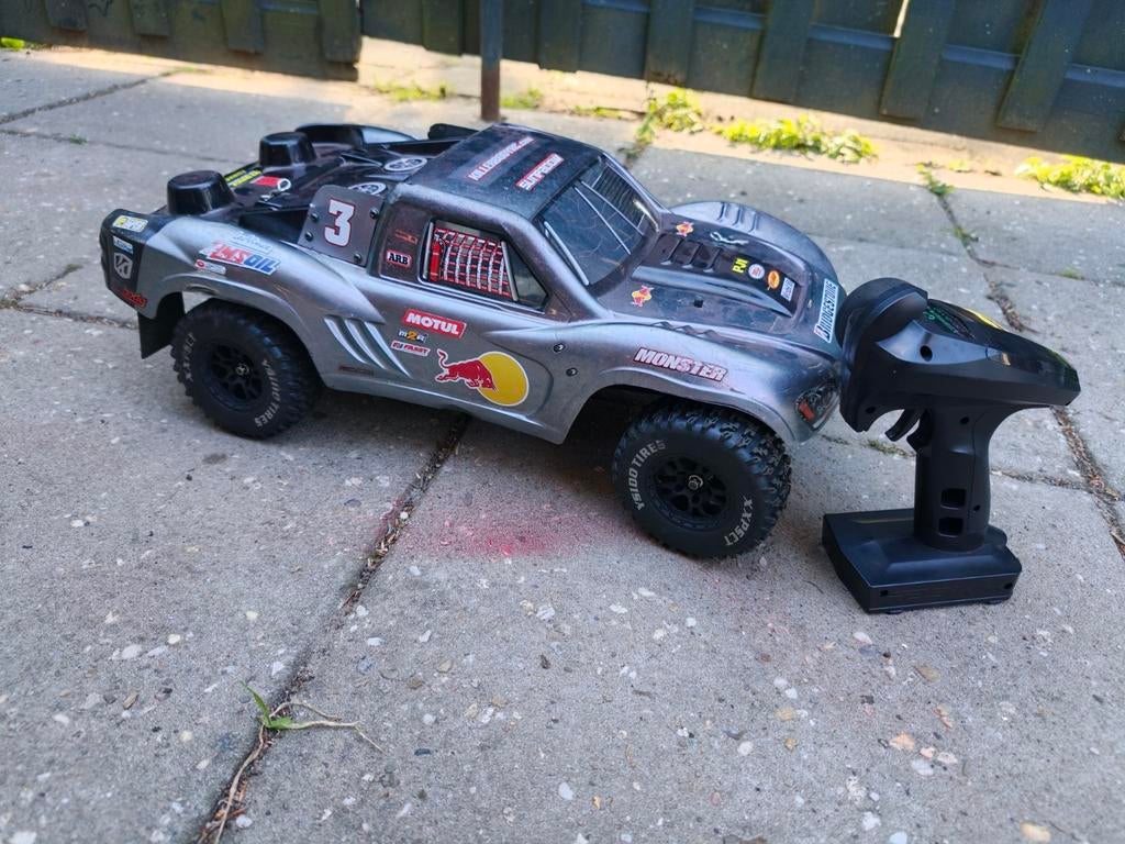 Snelle Zelfbouw RC Auto - 60-70 km/u - Nieuwe Motor/ESC, Elektro, Gebruikt, Auto offroad, Ophalen of Verzenden