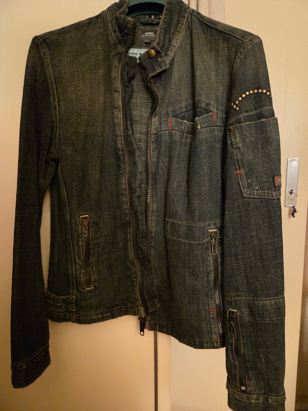 Stoere G-Star spijkerjas-NIEUW-Merk Maat M, Kleding | Heren, Nieuw, Ophalen of Verzenden, G-Star, Maat 48/50 (M)
