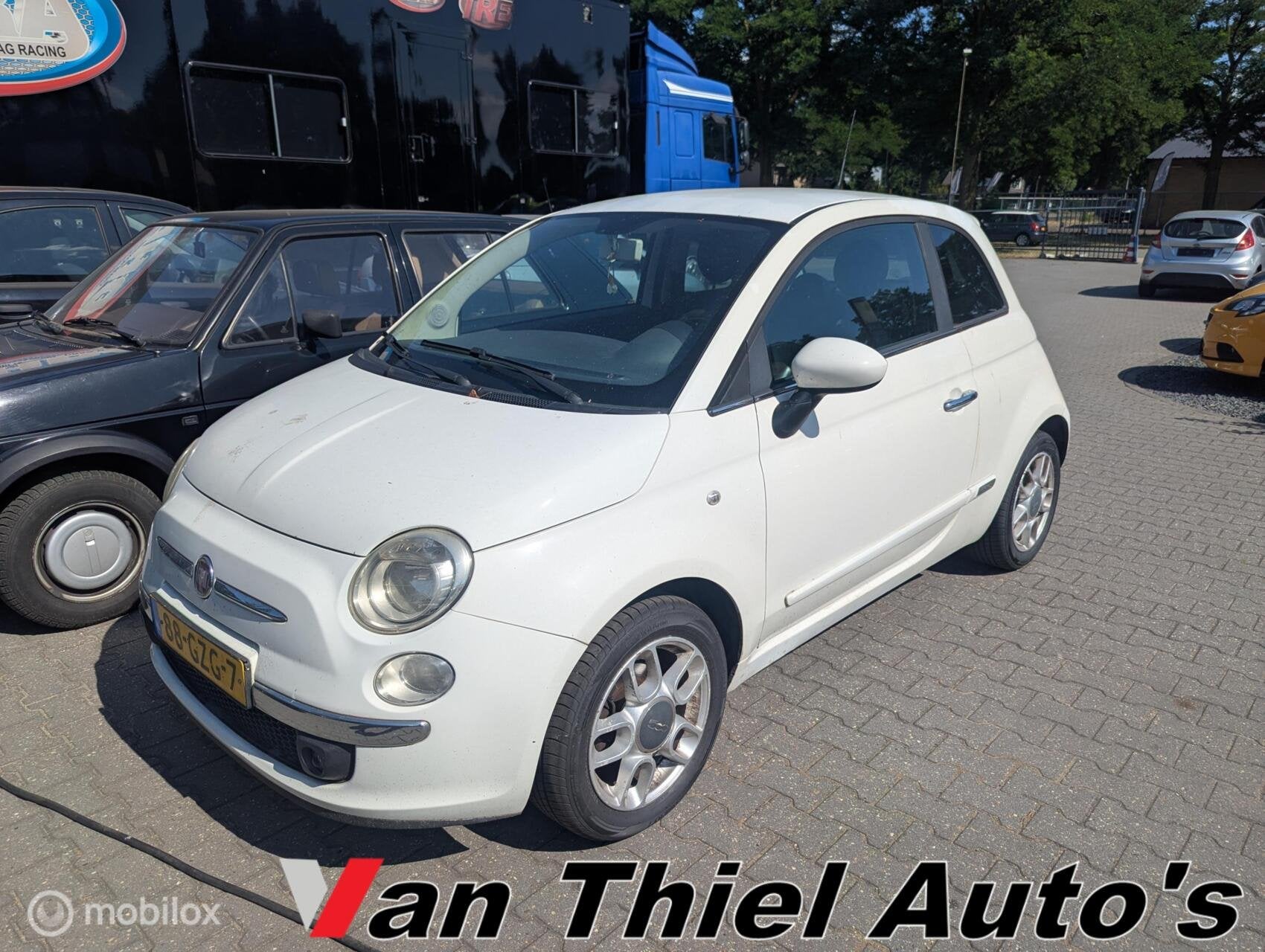 Fiat 500 1.2 Lounge, Auto's, Gebruikt, 1242 cc, 4 cilinders, 840 kg