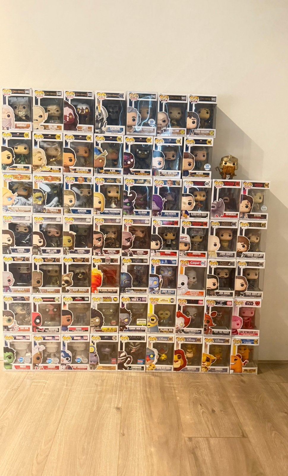 Funko Pop, Ophalen