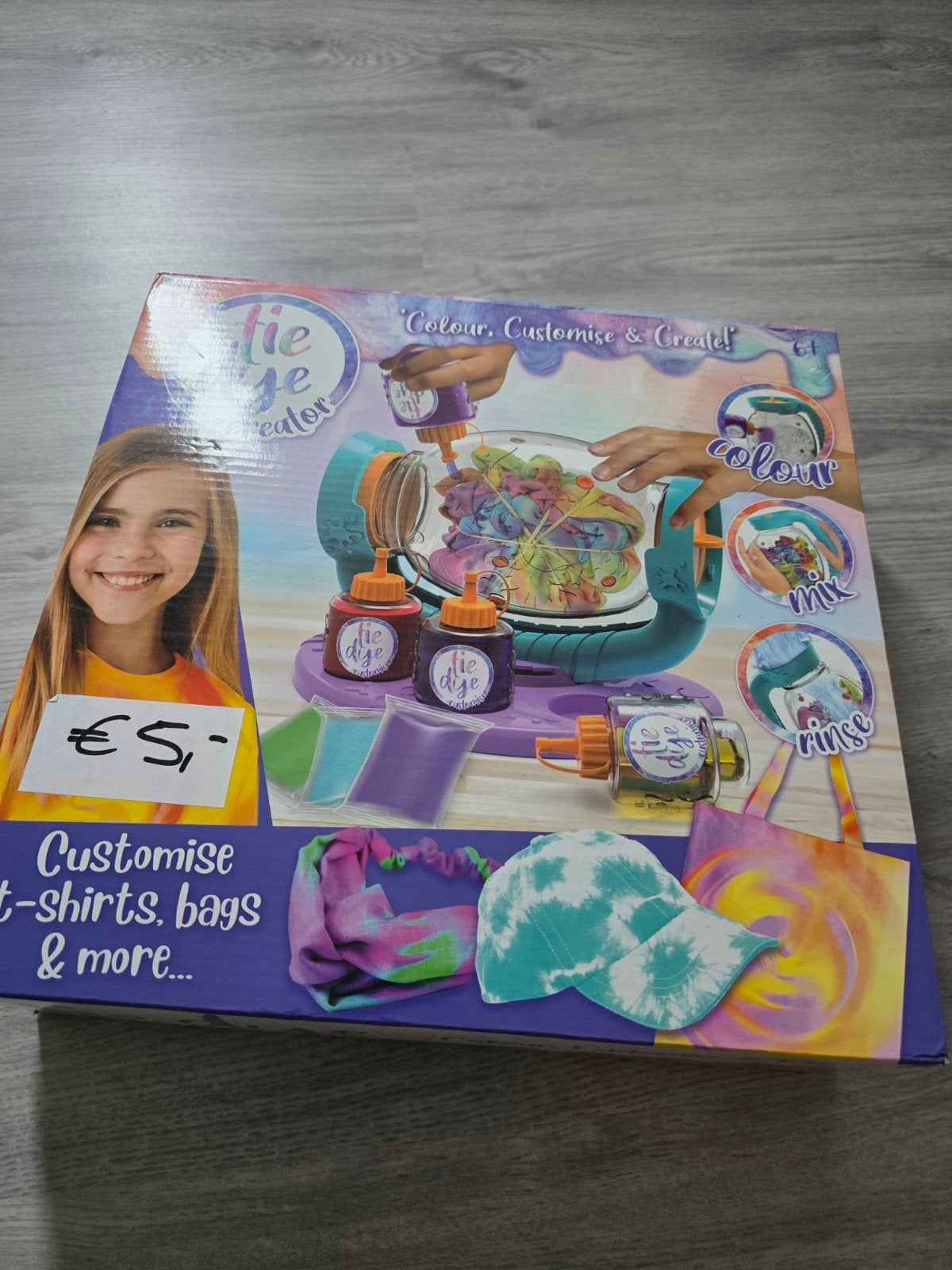 Tie Dye Creator Set - Maak je eigen unieke kleding!, Ophalen