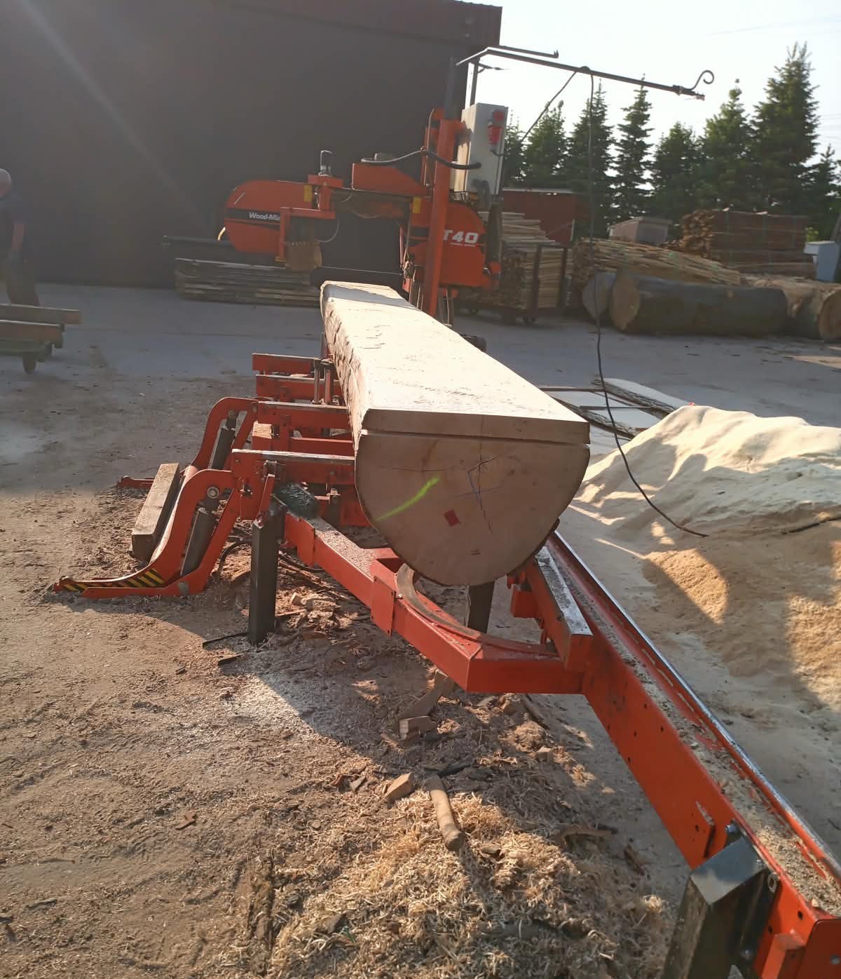 Lintzaag Wood-Mizer LT-40 TOPCONDITIE! VERVOER, Ophalen of Verzenden