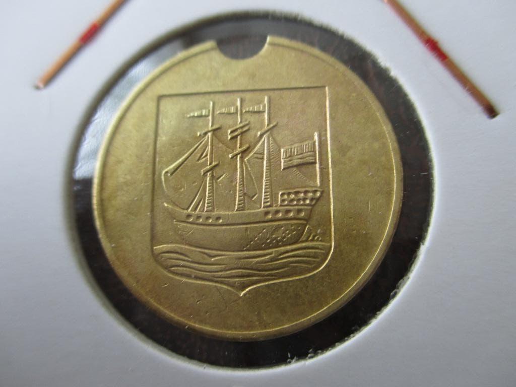 Gaspenning Schipluiden, Postzegels en Munten, Penningen en Medailles, Ophalen of Verzenden, Brons, Nederland