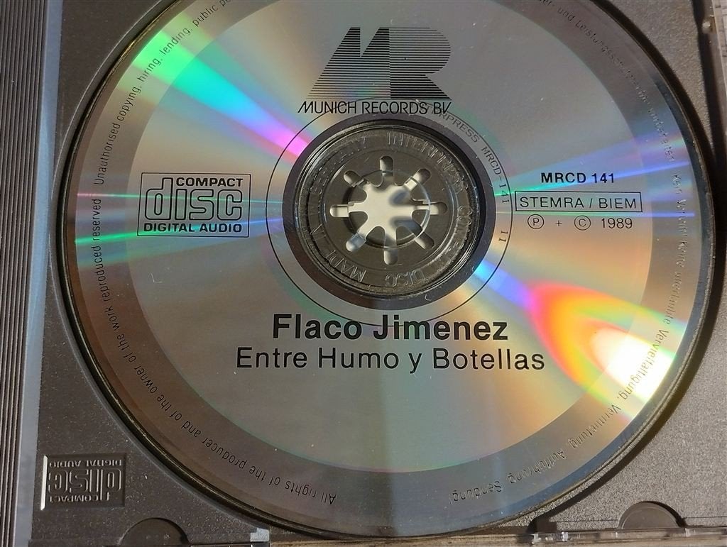 Flaco Jimenez ‎– Entre Humo Y Botellas, Ophalen of Verzenden, Zo goed als nieuw