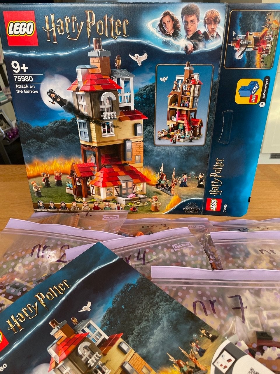 LEGO Harry Potter 75980 Aanval op het Nest, Ophalen of Verzenden, Zo goed als nieuw