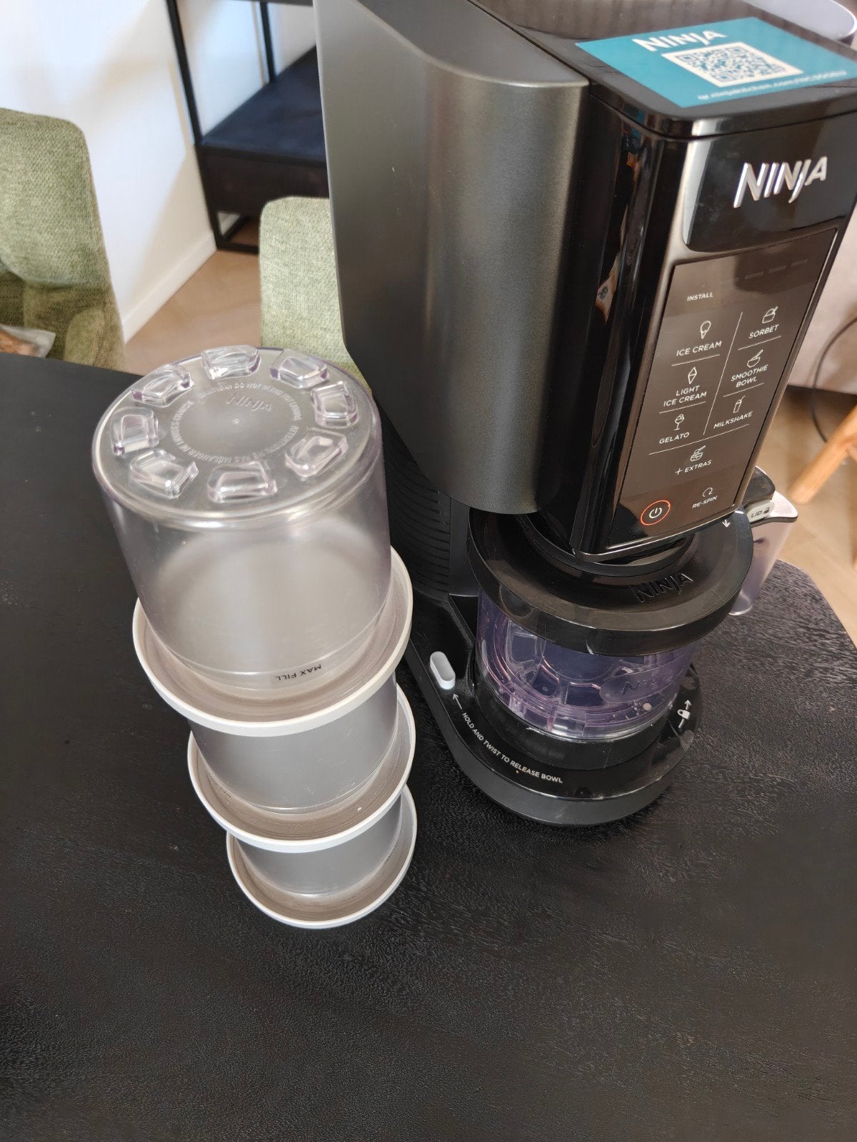 Ninja Creami Ijsmachine NC300EU, Ophalen, Zo goed als nieuw