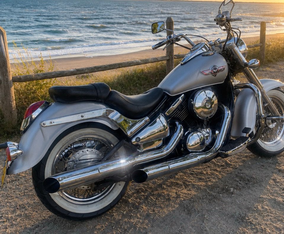 Kawasaki Vulcan VN 800 Classic Chopper - Goed onderhouden, Ophalen, Gebruikt