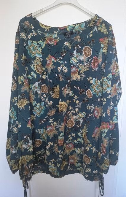 NIEUW pracht groen tinten tuniek merk Yesta maat 54/56, Verzenden, Blouse of Tuniek, Groen, Nieuw