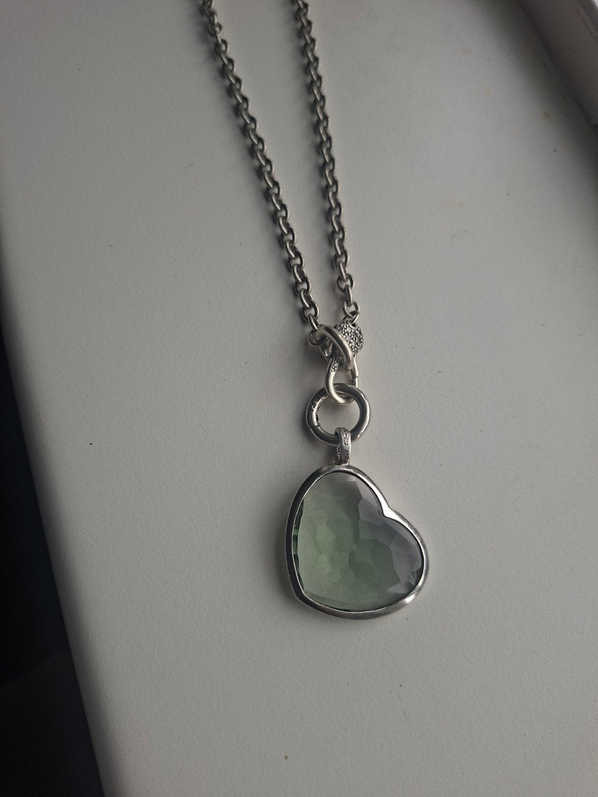 ti sento ketting met hanger, Met hanger, Ophalen of Verzenden, Zo goed als nieuw, Zilver