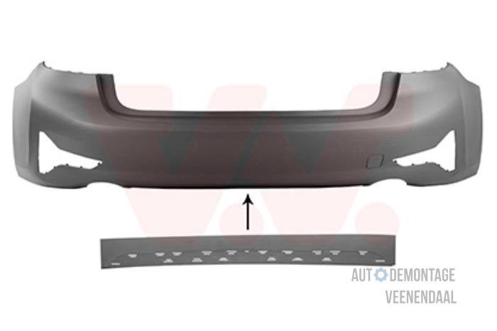 Achterbumper van een BMW 3-Serie, -, -, Nieuw, Ophalen of Verzenden