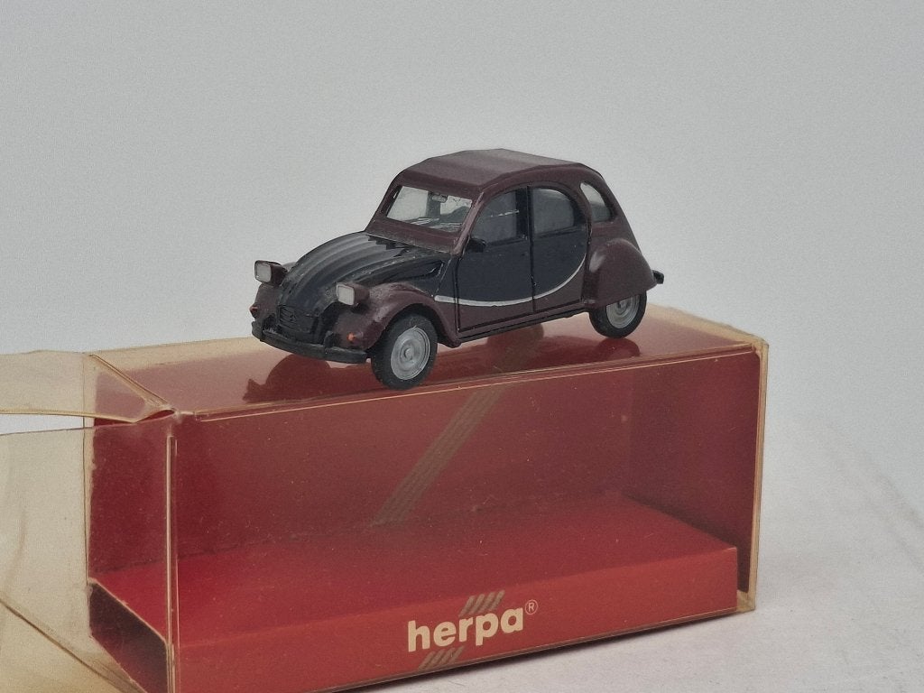 Citroën 2CV Charleston - Herpa 1/87, Verzenden, Zo goed als nieuw, Auto, Herpa