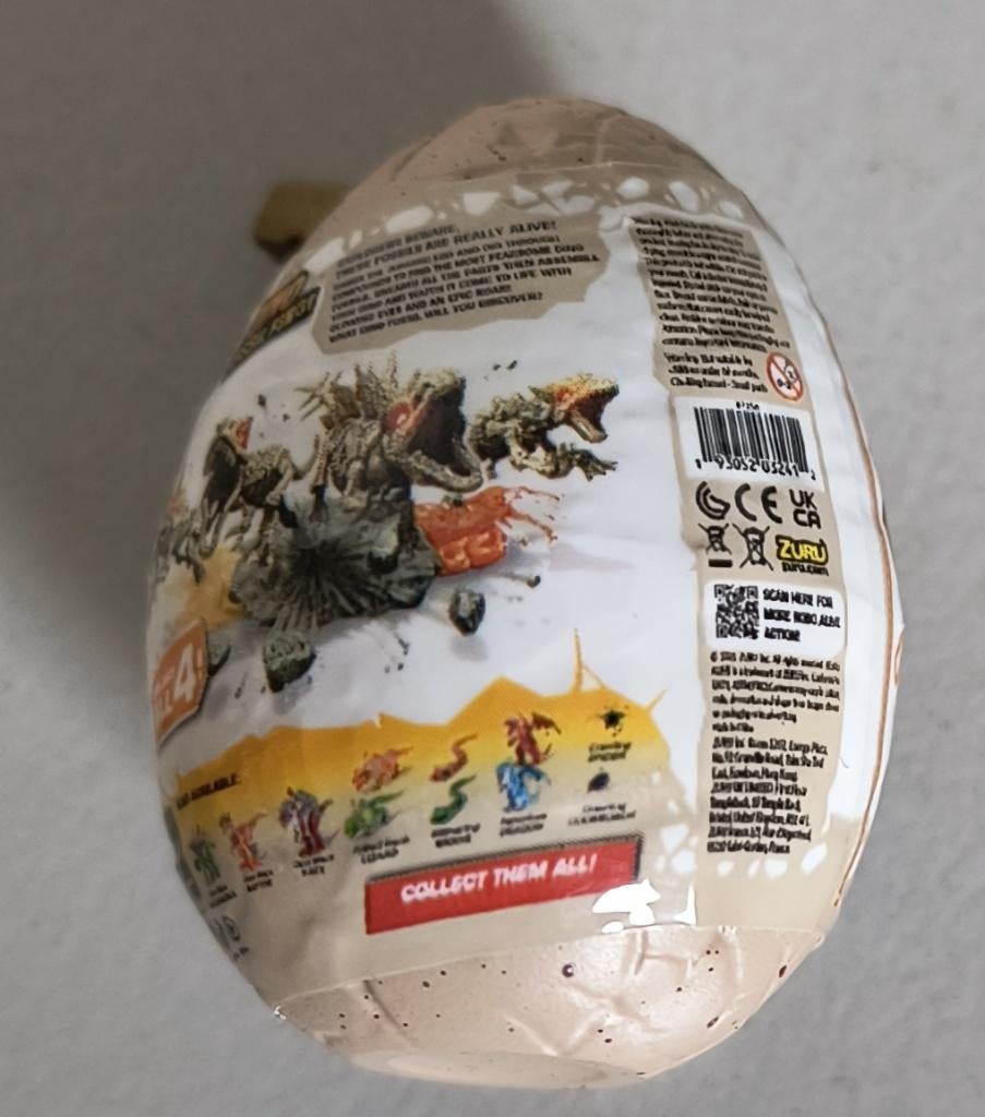 Zuru Robo Alive Mini Dino Fossil Find Kosmo ceratops, Ophalen of Verzenden, Zo goed als nieuw