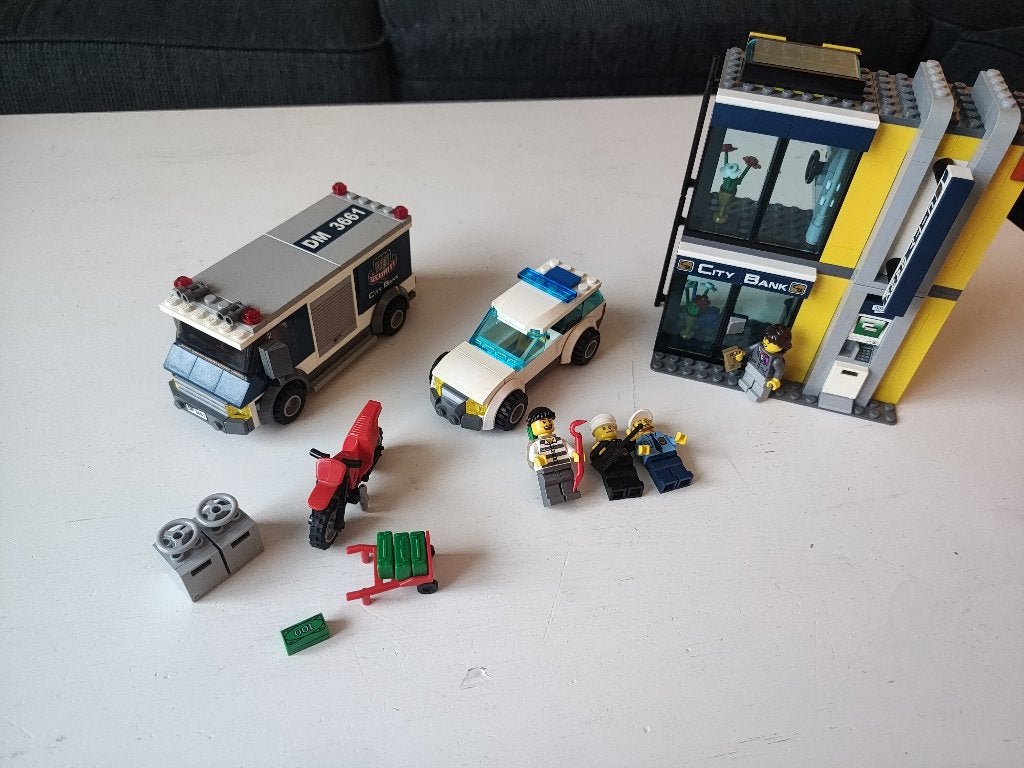 Lego City Police 3661 Bank & Money Transfer, City, Lego, Ophalen of Verzenden, Zo goed als nieuw