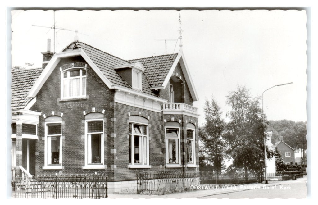 Oostwold, Pastorie Geref. Kerk, Ophalen of Verzenden, 1960 tot 1980, Ongelopen, Groningen