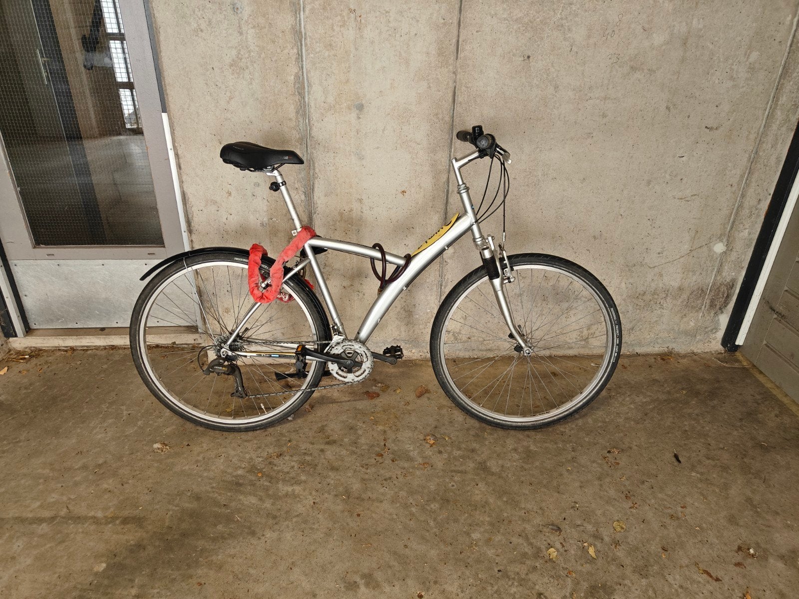 Decathlon Btwin fiets met comfortabel medisch zadel, Ophalen, Gebruikt, Overige merken, Versnellingen