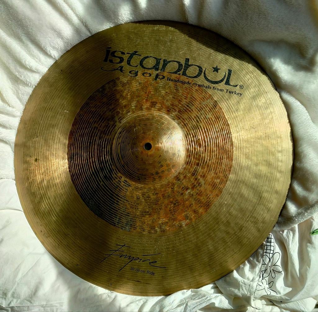 Istanbul Agop Empire 20" Ride, Muziek en Instrumenten, Drumstellen en Slagwerk, Ophalen, Zo goed als nieuw, Overige merken