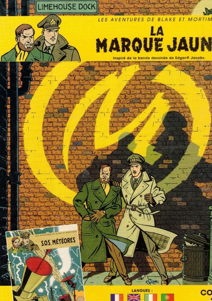 Blake & Mortimer - 3 DVD Boxen met 12 Films, Cd's en Dvd's, Dvd's | Tekenfilms en Animatie, Europees, Tekenfilm, Alle leeftijden