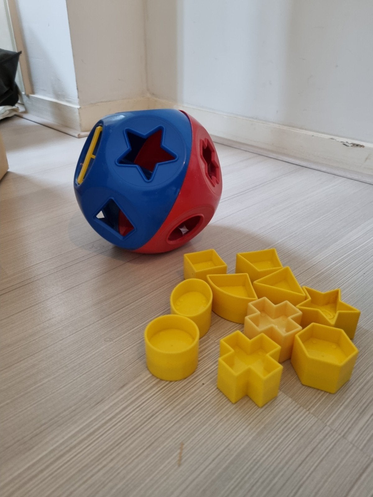 Tupperware Hollebol Puzzel Vormenstoof - Educatief Speelgoed, Kinderen en Baby's, Ophalen of Verzenden, Zo goed als nieuw, Overige typen