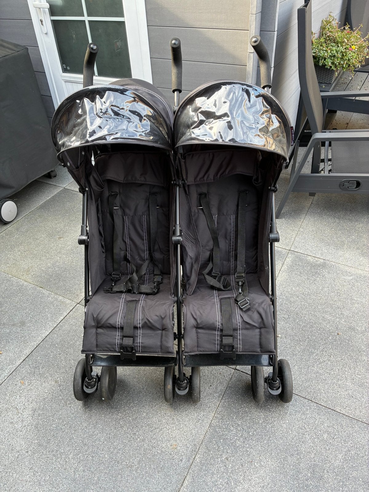 Duo wandelwagen, Kinderen en Baby's, Ophalen of Verzenden, Gebruikt