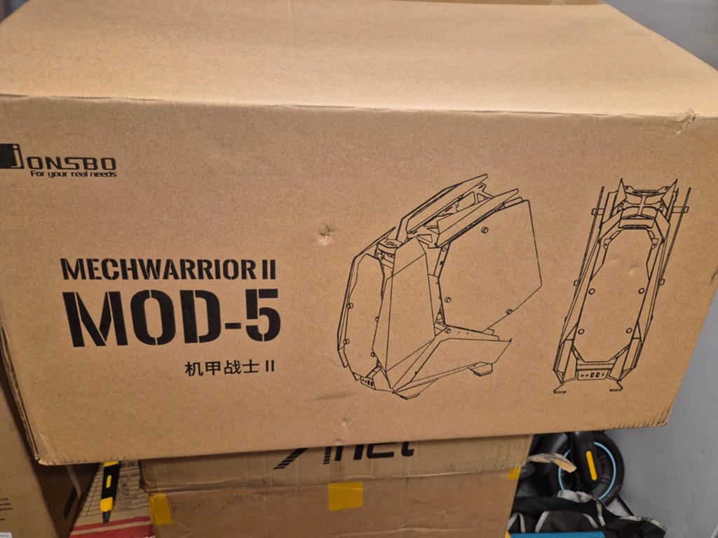 Jonsbo MOD-5 Mechwarrior II PC-behuizing+Silent Loop 3, Computers en Software, Computerbehuizingen, Ophalen of Verzenden, Nieuw