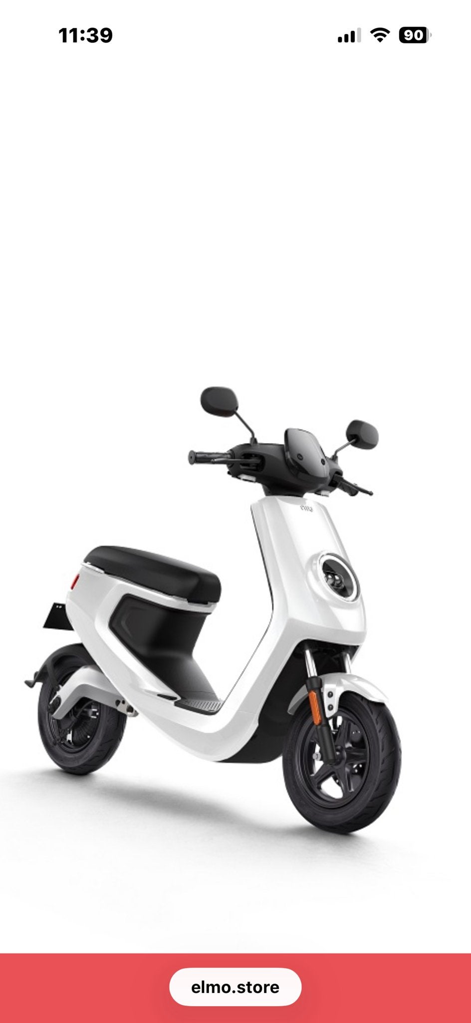 Niu M1 Elektrische Scooter - Compleet met accessoires, Ophalen of Verzenden, Gebruikt, Elektrisch, Overige merken