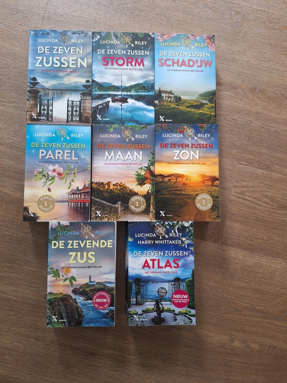 Boeken  De Zeven Zussen van Lucinda Riley, Boeken, Ophalen, Gelezen, Lucinda Riley