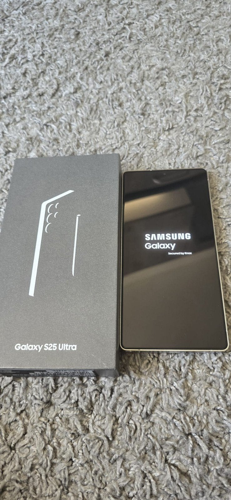 Samsung S25 Ultra 256 GB, Overige modellen, Zwart, Touchscreen, Nieuw