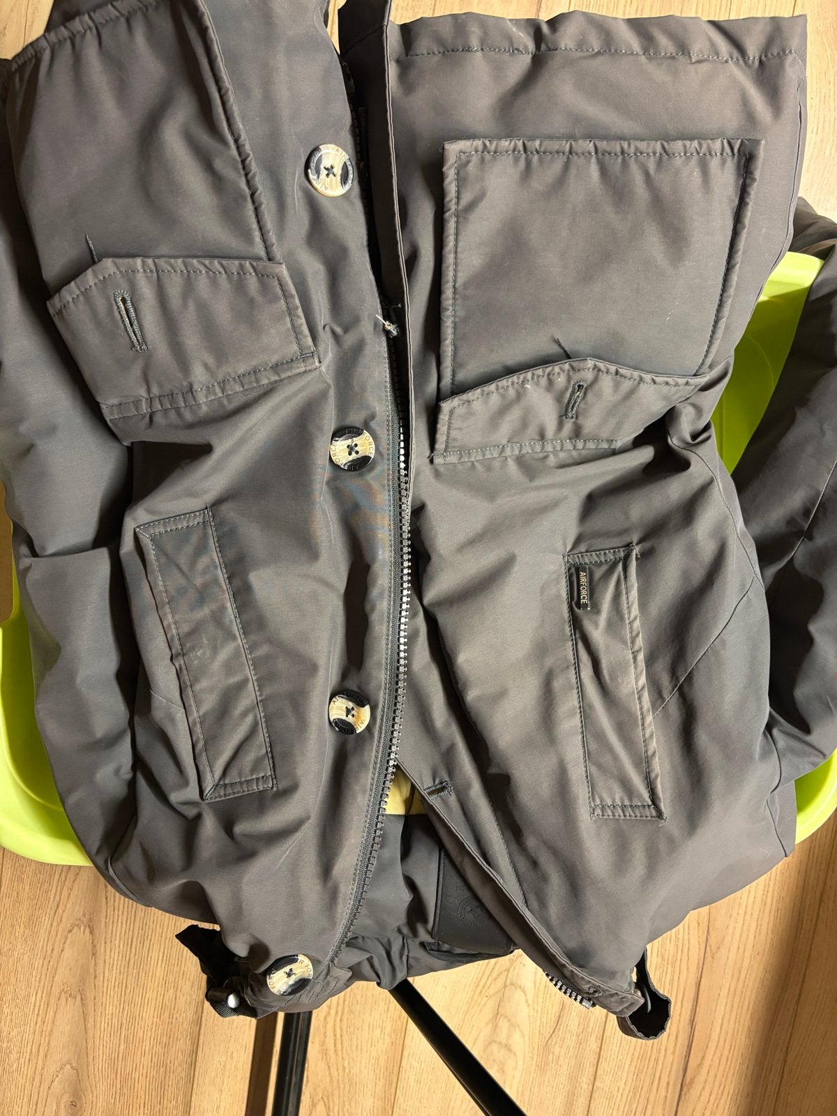 Airforce winterjas, maat xs, zo goed als nieuw, Kleding | Dames, Jassen | Winter, Ophalen of Verzenden, Zo goed als nieuw, Maat 34 (XS) of kleiner