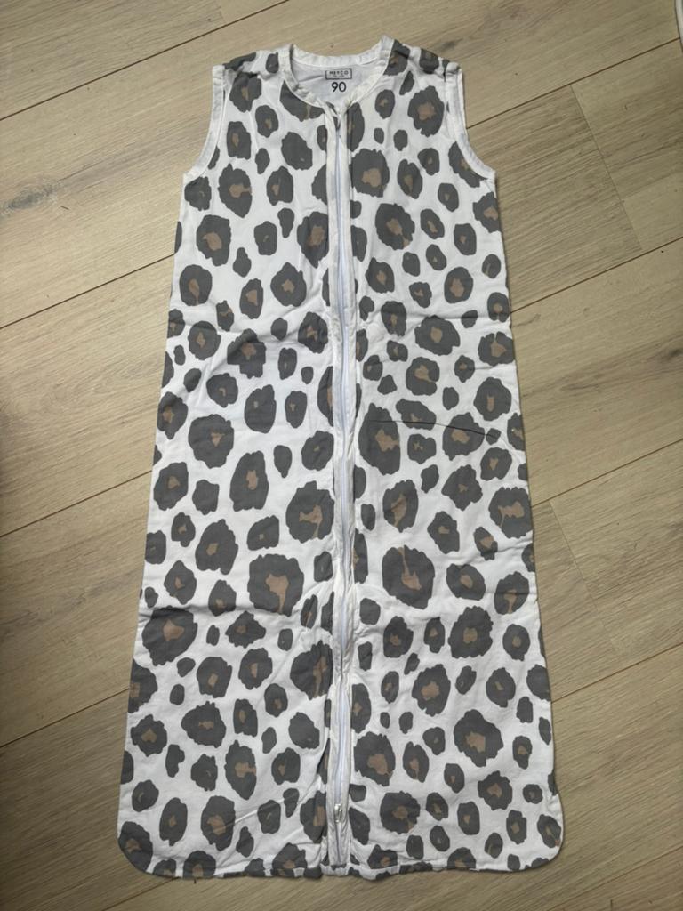 Meyco Zomer Slaapzak 90 cm - Luipaardprint, Kinderen en Baby's, Dekens, Slaapzakjes en Inbakerproducten, Ophalen of Verzenden